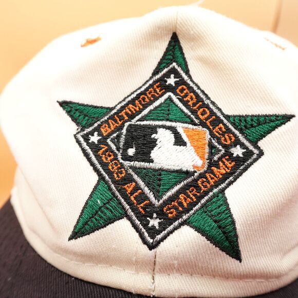 Vintage Baltimore Orioles Hat Cap Snap Back MLB Baseball All Star Game Mens 90s - Picture 2 of 7